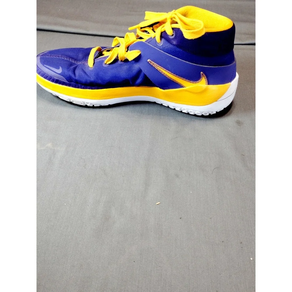 Nike KD13 PURPLE YELLOW Basketball Shoes Men 11.5 Kevin Durant Collector Sneaker